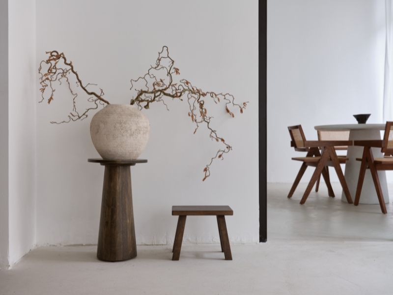 décoration et accessoires dans le style de décoration japandi / visiondeco